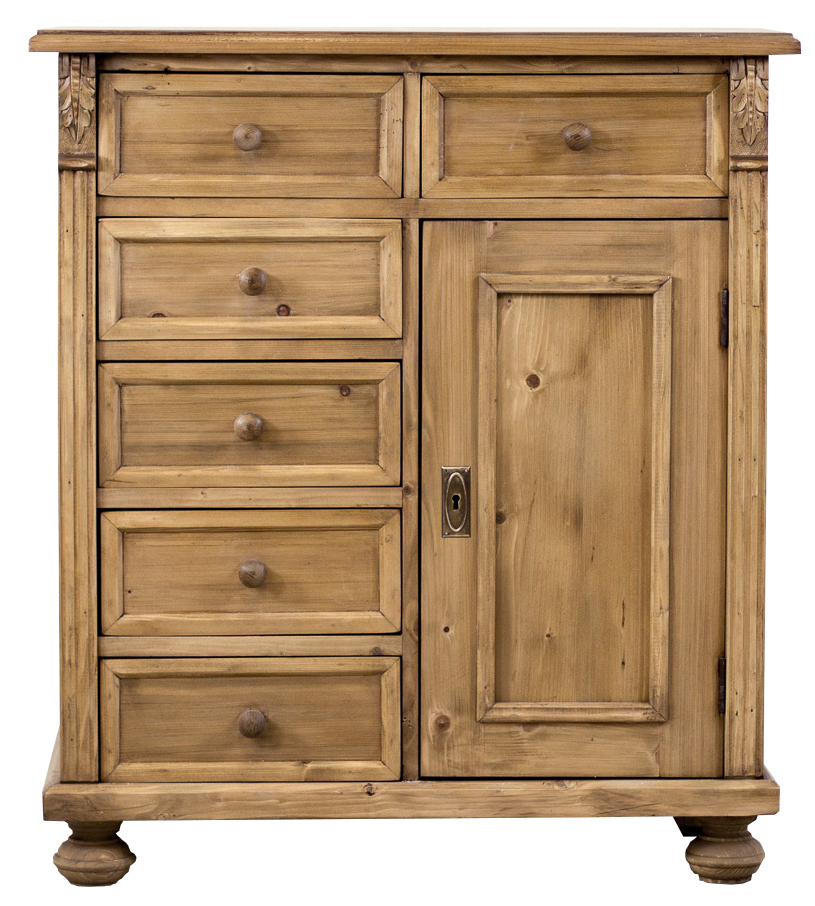 Landhaus Kommode Massivholz