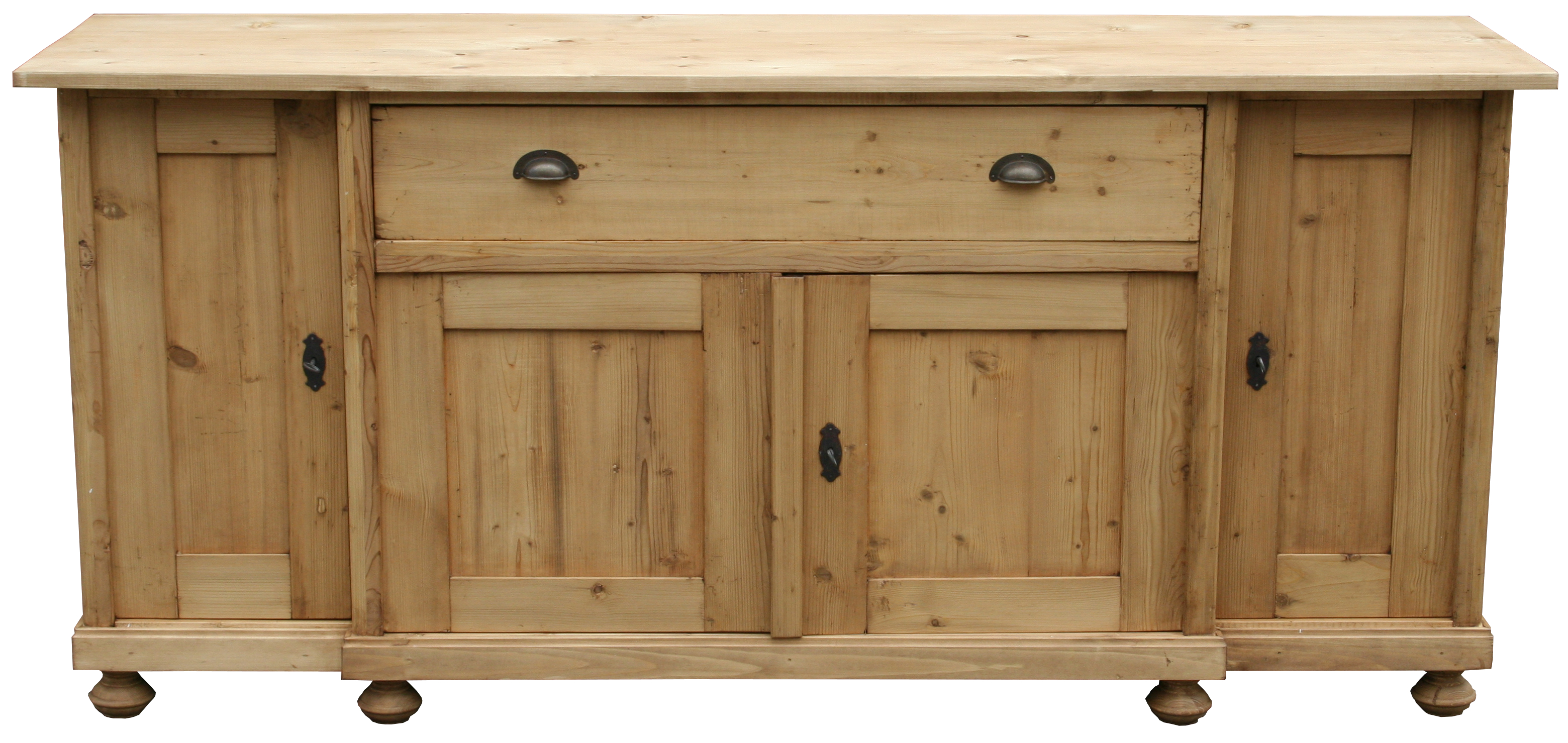 Landhaus Sideboard aus massivem Weichholz – Jugendstil Anrichte