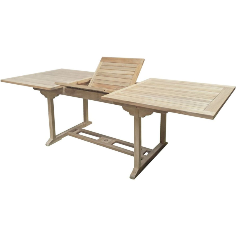 Gartentisch SOMMER Teak Ausziehtisch - Outdoor Tische Teakholz