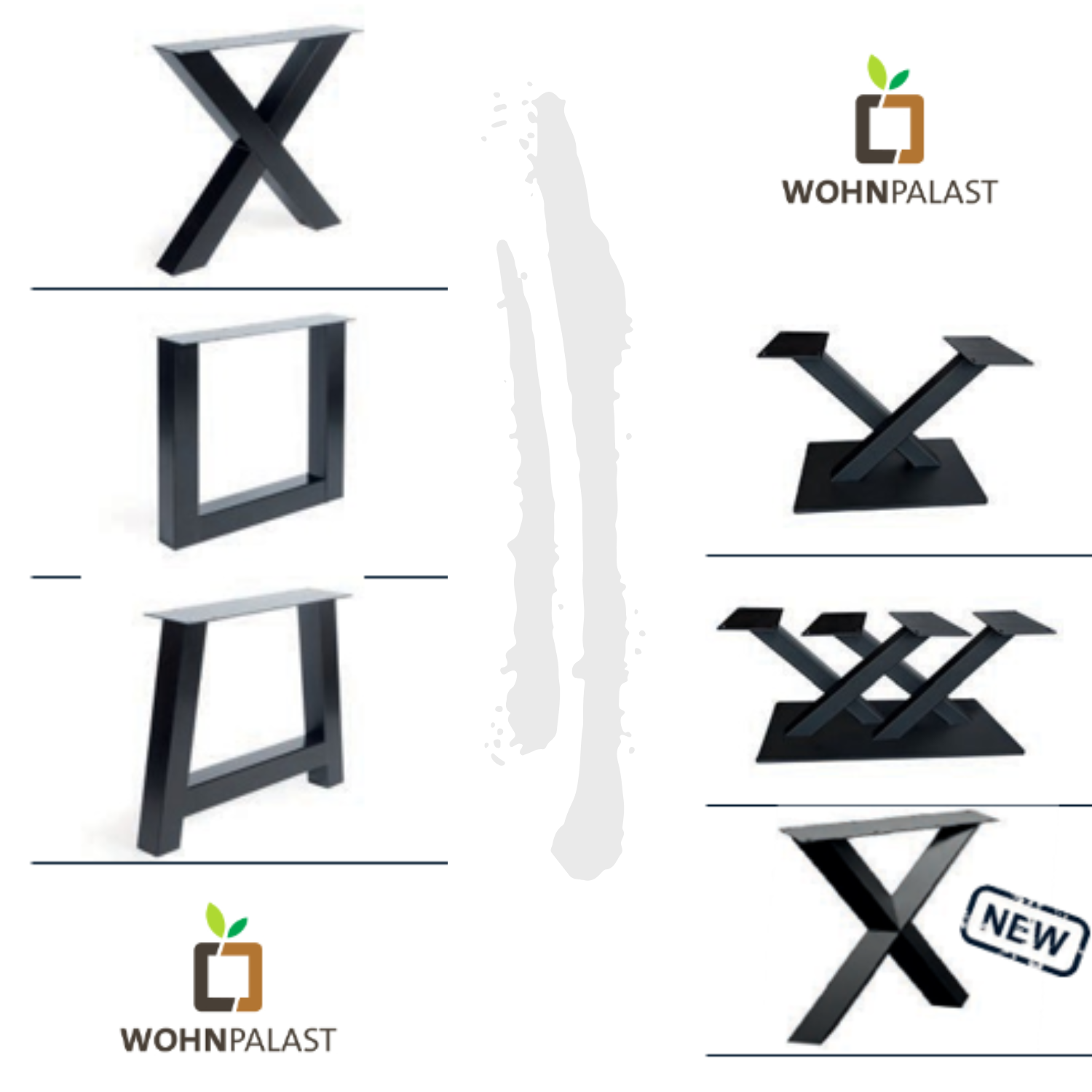 Metall Gestelle  Regular in verschiedenen Varianten