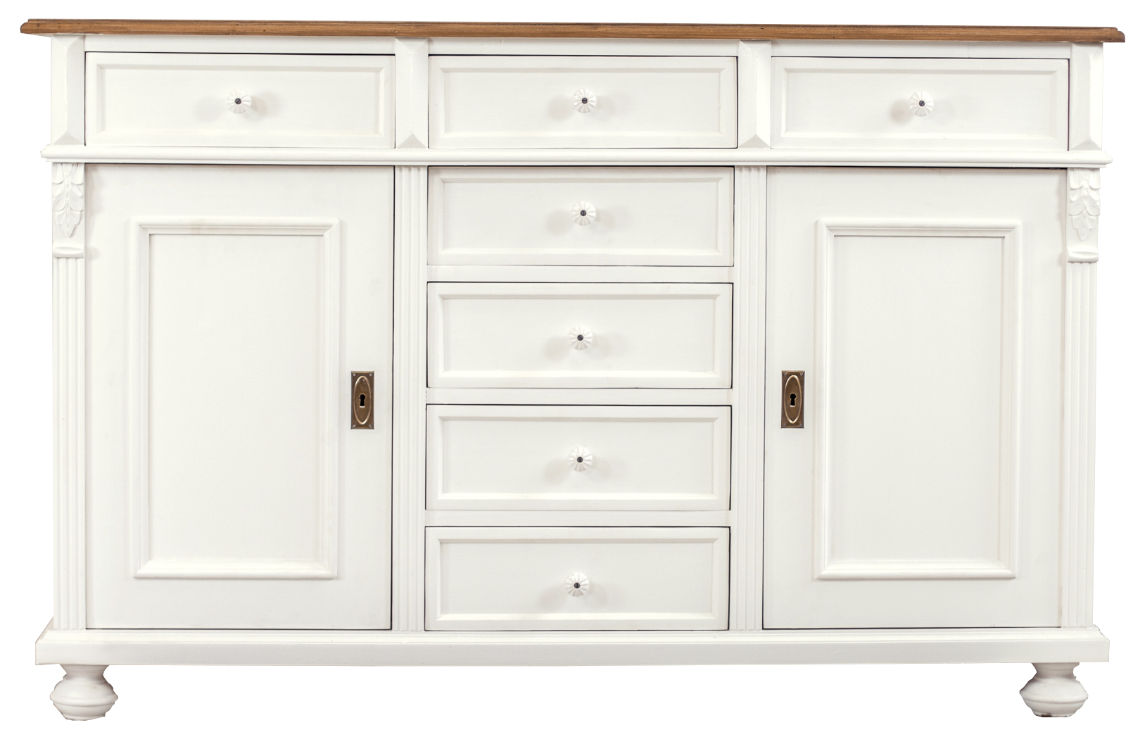 Weichholz Sideboard im Landhausstil - Anrichte mit Schubladen