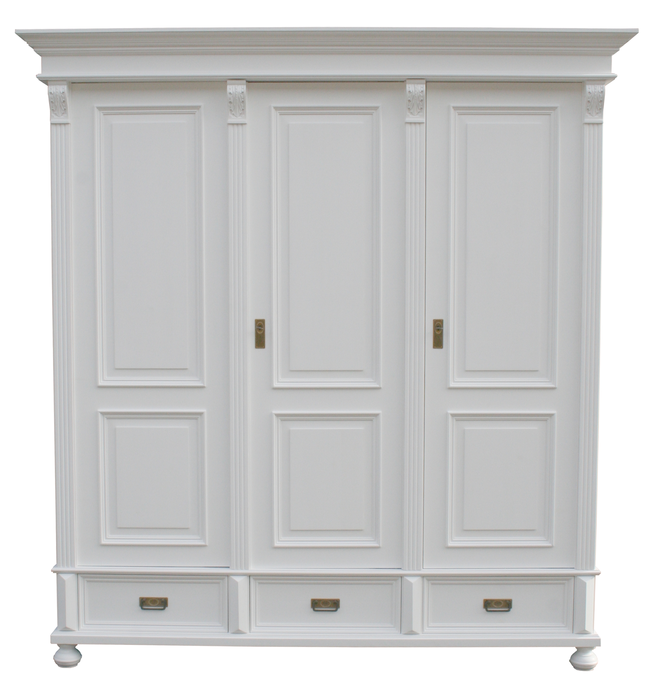 Kleiderschrank 3 Türig - Massivholz Schrank Premium Kollektion