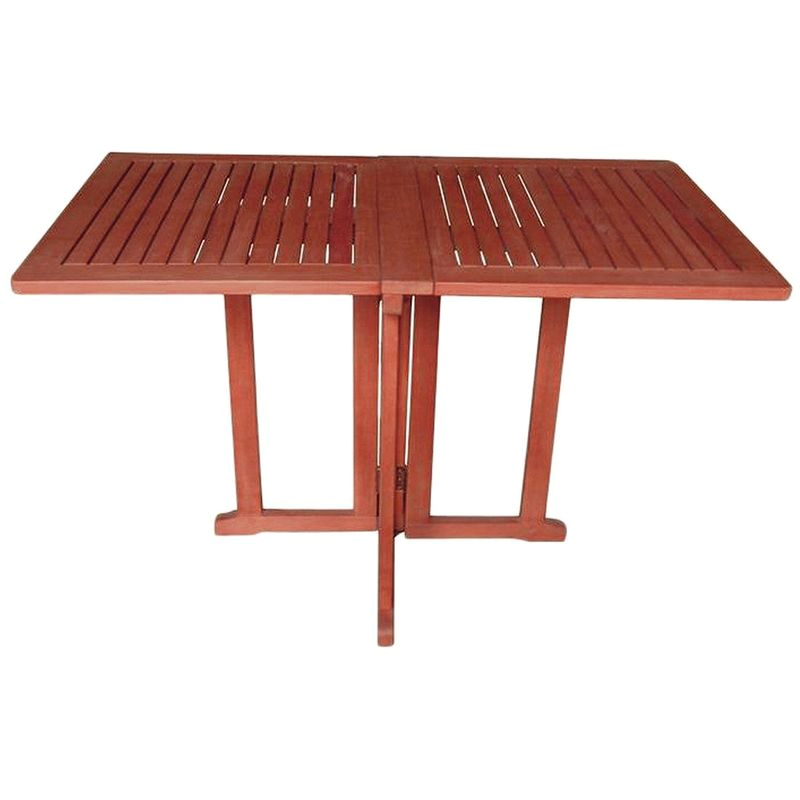 Balkontisch BALTIMORE, eckig, Eukalyptus geölt - Balkonmöbel