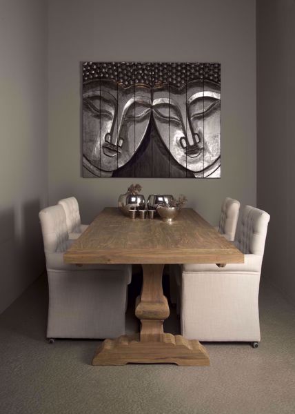 Esstisch Le Mans aus Teakholz  200 - 240 cm