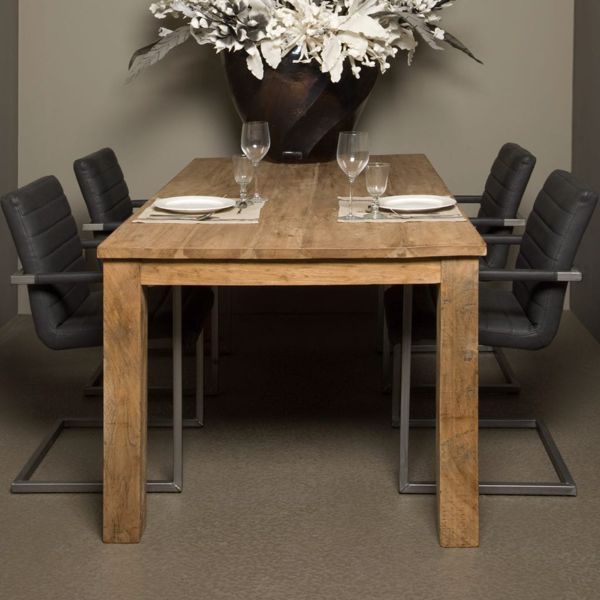 Genua Esstisch 240 cm Teakholz