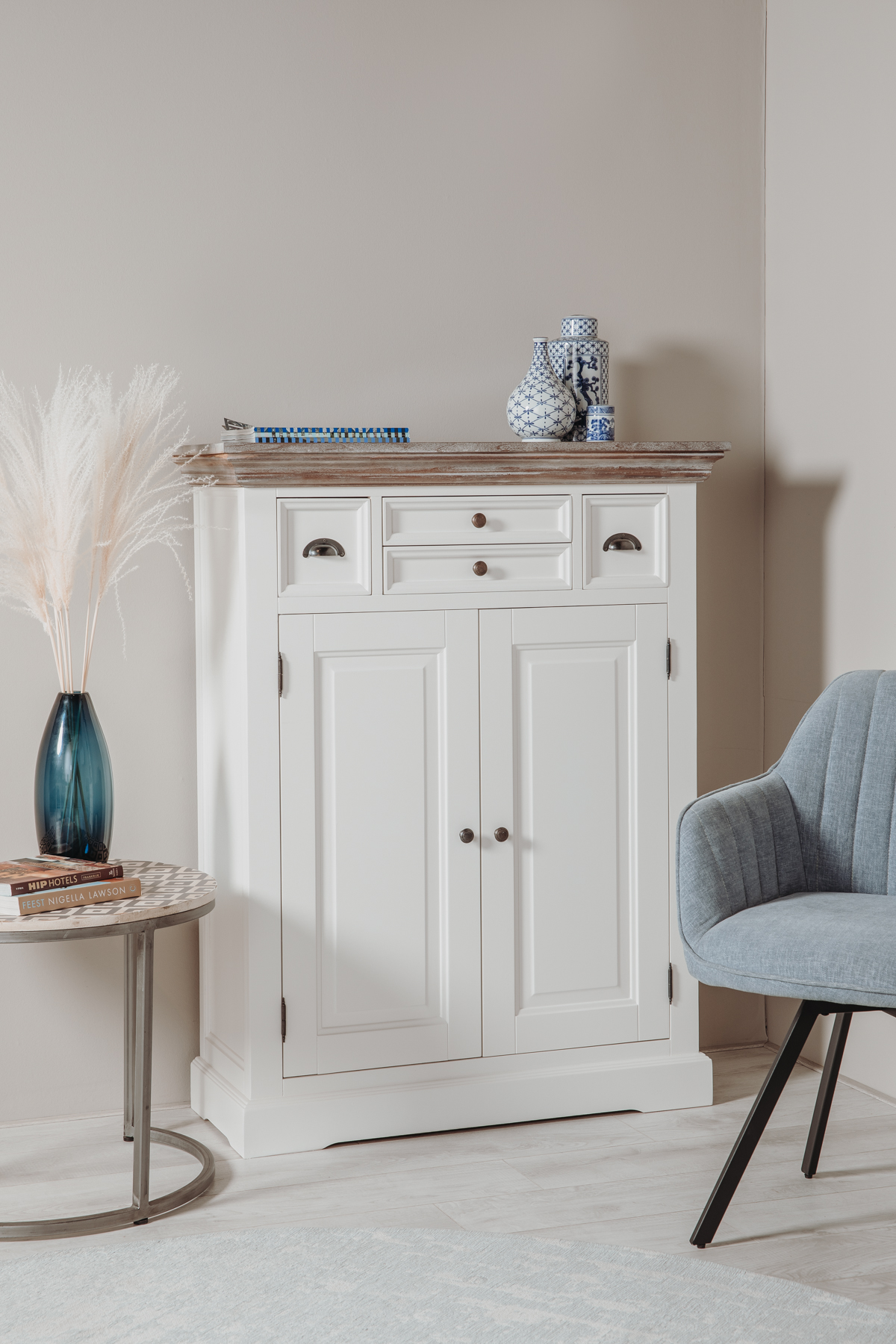 Landhaus Kommode FLEUR - 100 cm