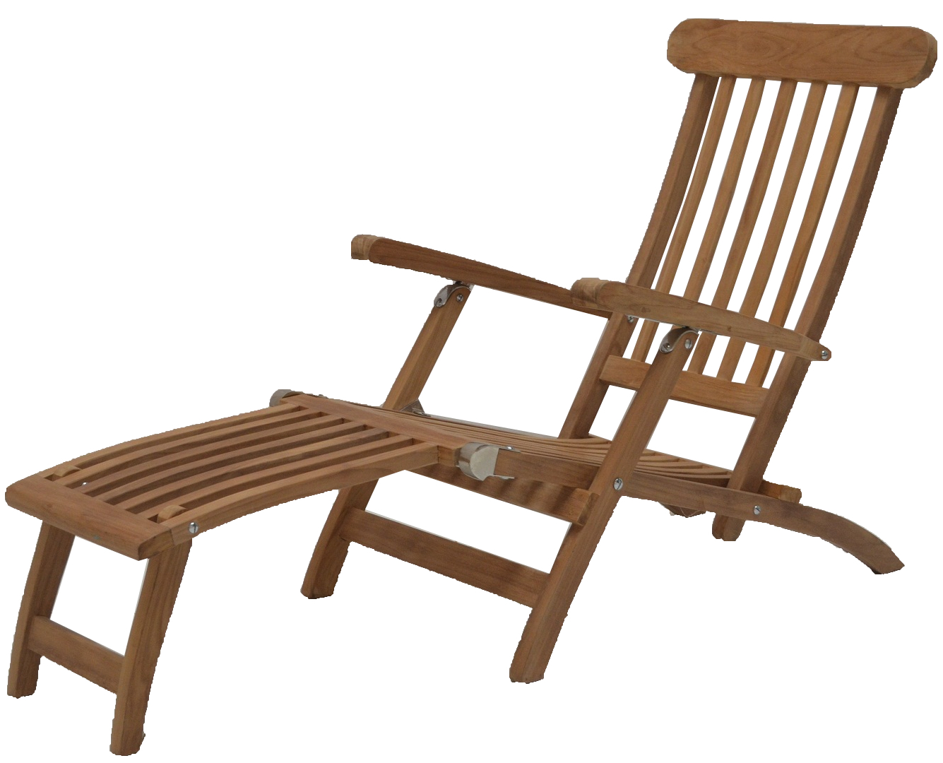 Deck Chair Sonnenliege  Premium Teakholz