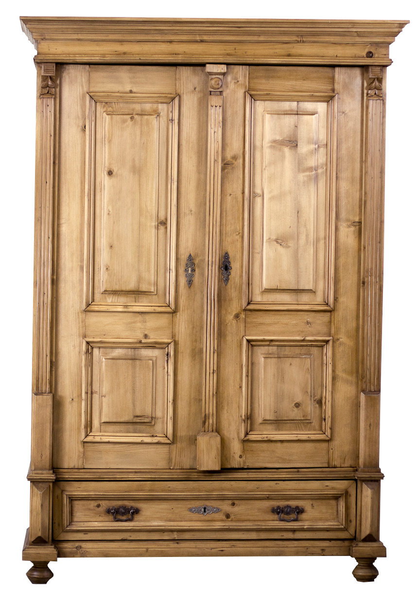 Landhaus Weichholz Schrank Massivholz Kleiderschrank