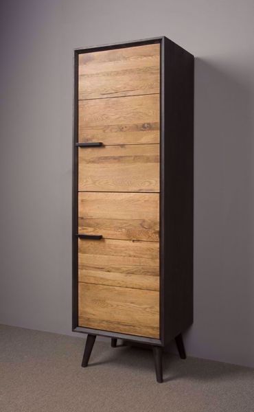 Bresso Schrank Retro Rechts 174 cm Eichenholz