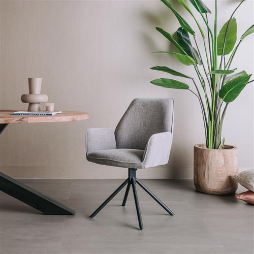 Esszimmerstuhl Amaro 180° drehbar mit Armlehne in verschiedenen Farben Stuhl Sessel