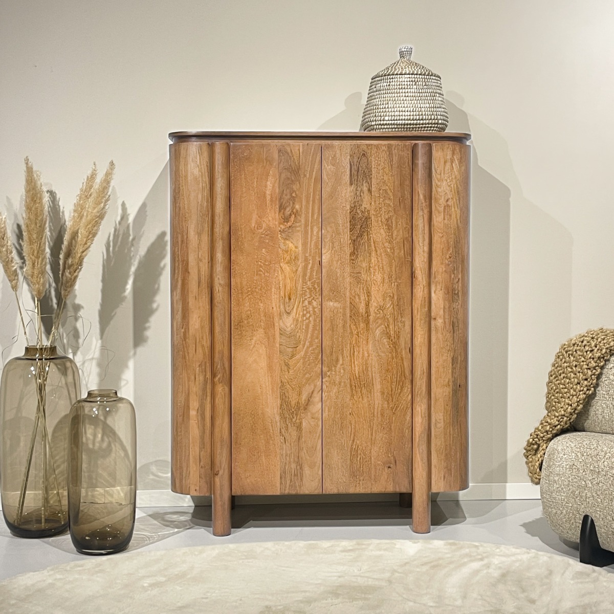 Vertiko Salano Kollektion 150 cm Mangoholz