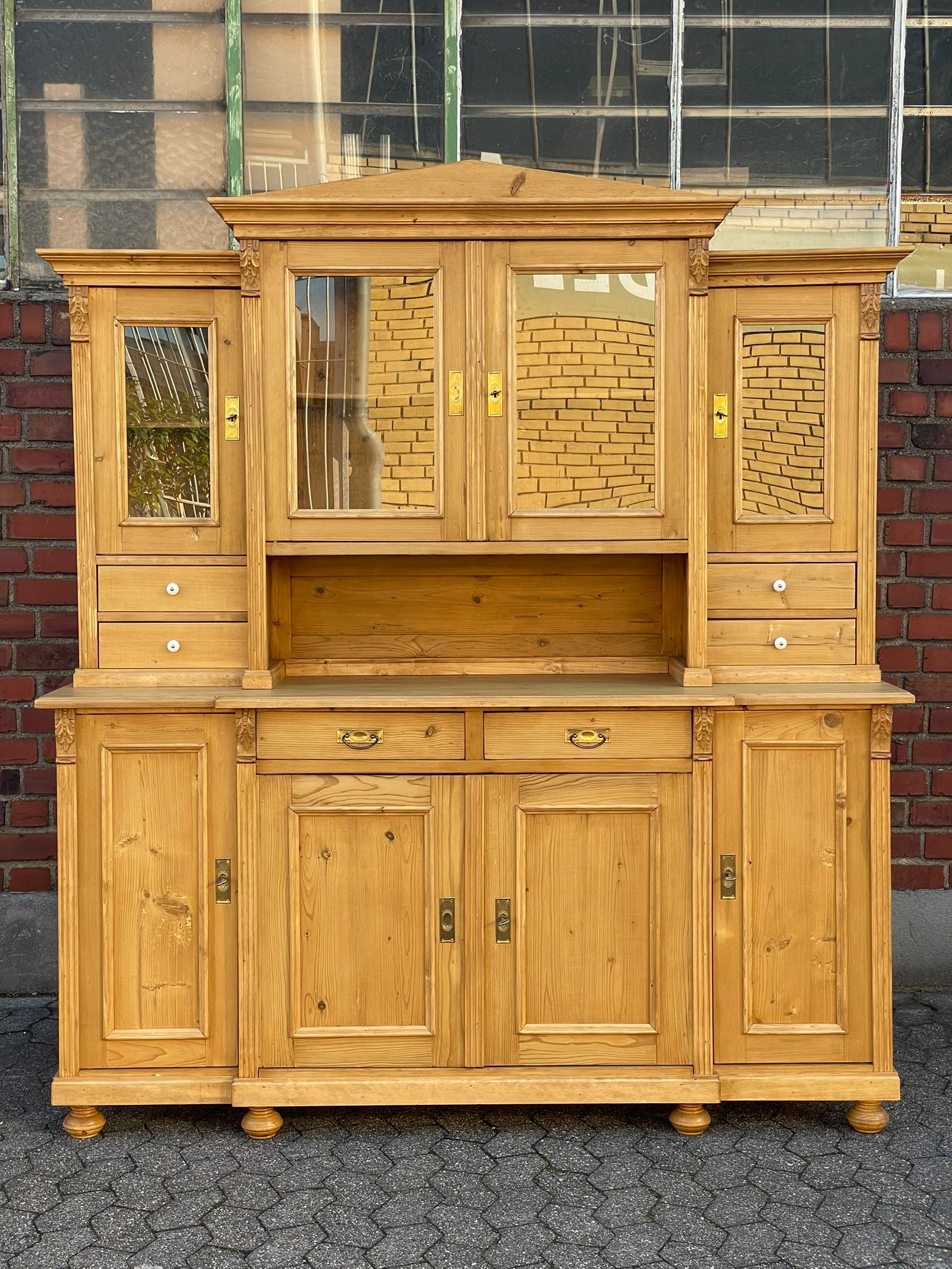 Landhaus Schrank - Küchen Kredenz - Buffetschrank