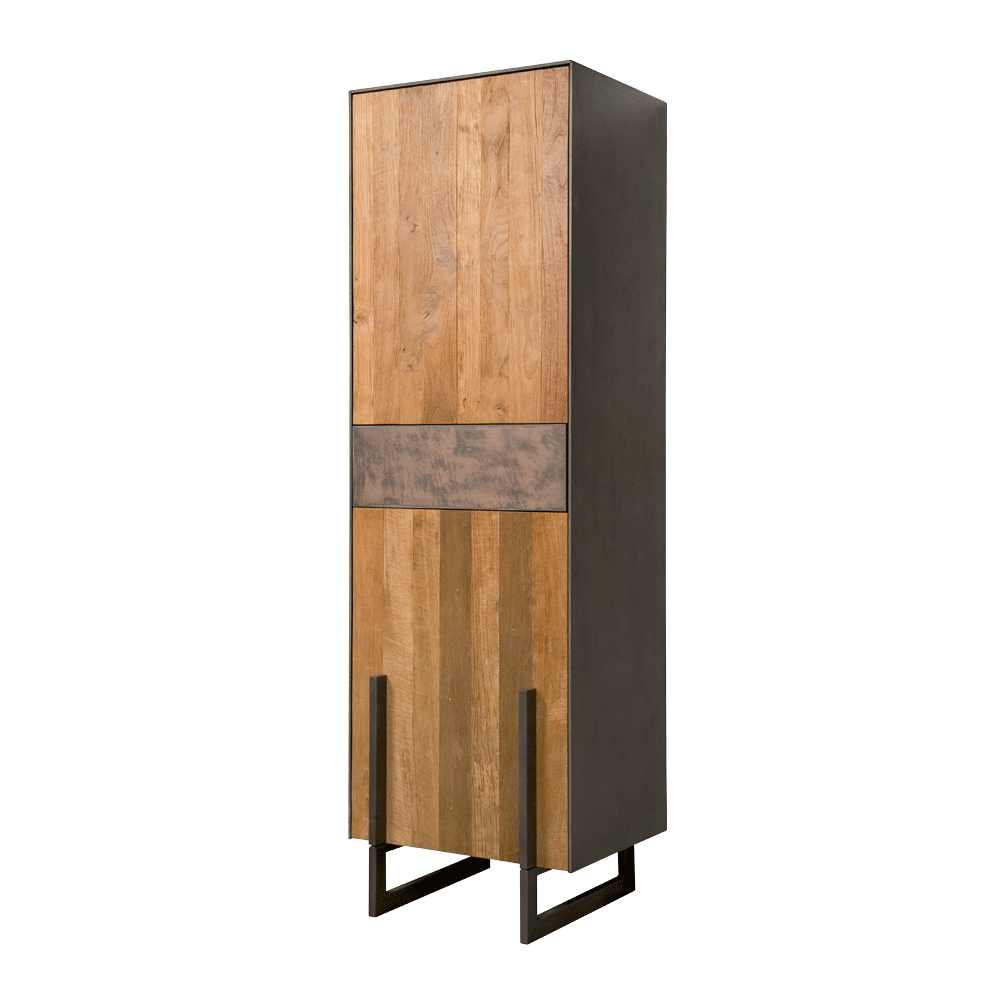 Ora Lagerschrank 57 cm Teakholz in 2 Varianten