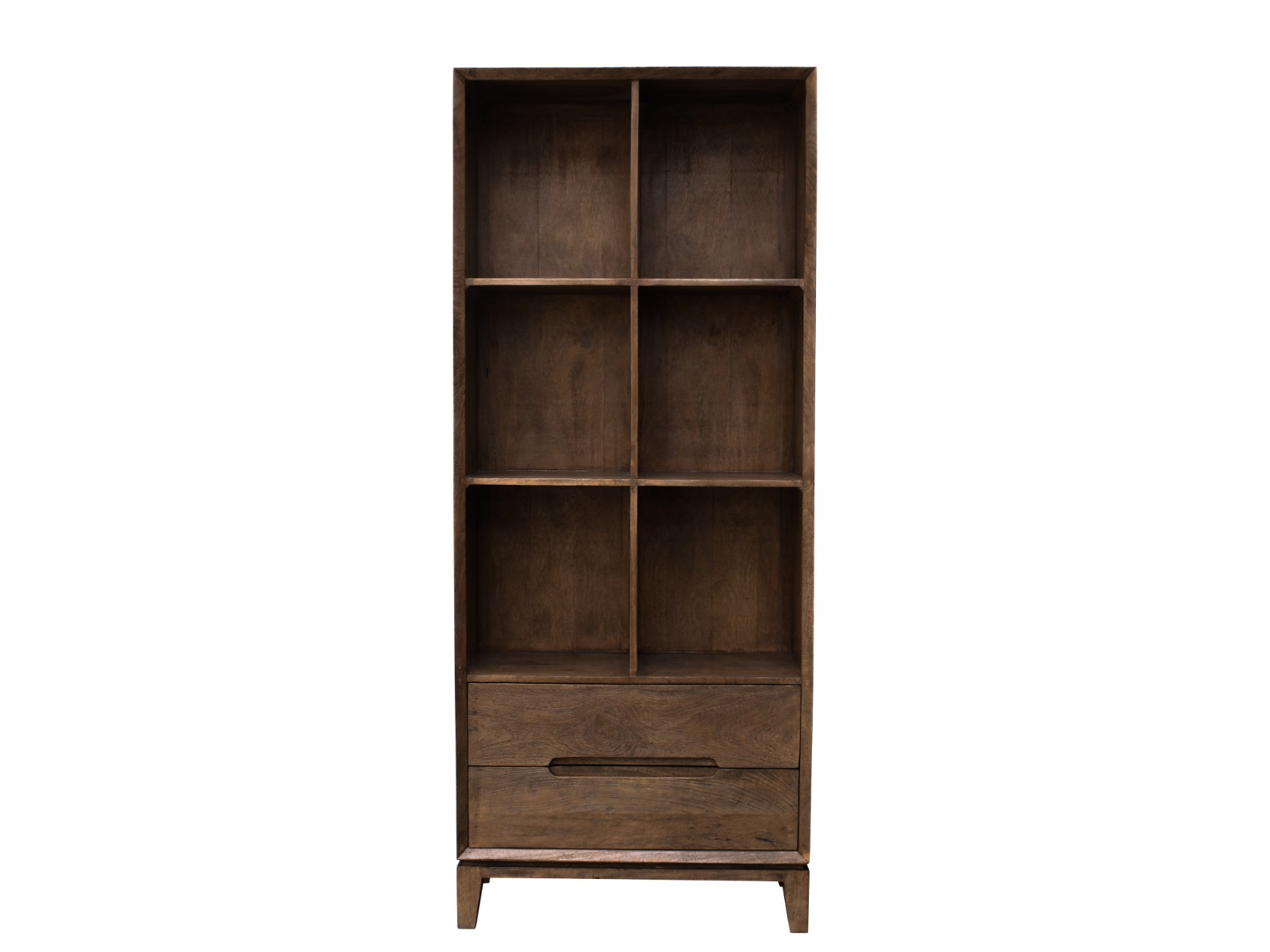 Bücherregal Cortez-Kollektion 83 cm Mangoholz Regal