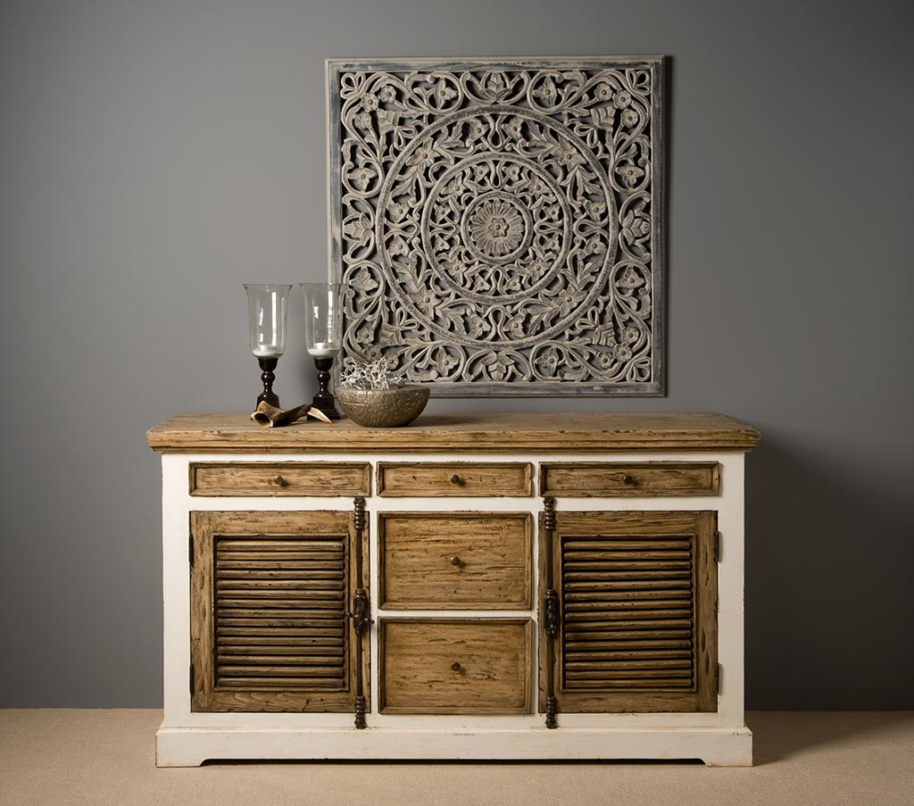 Amanda Sideboard 160 cm  Kommode Anrichte Landhausstil