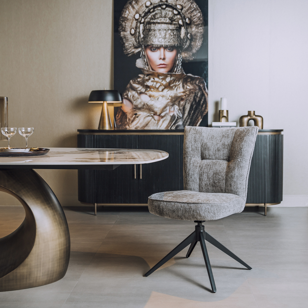 Esszimmerstuhl Bardi drehbarer Stuhl