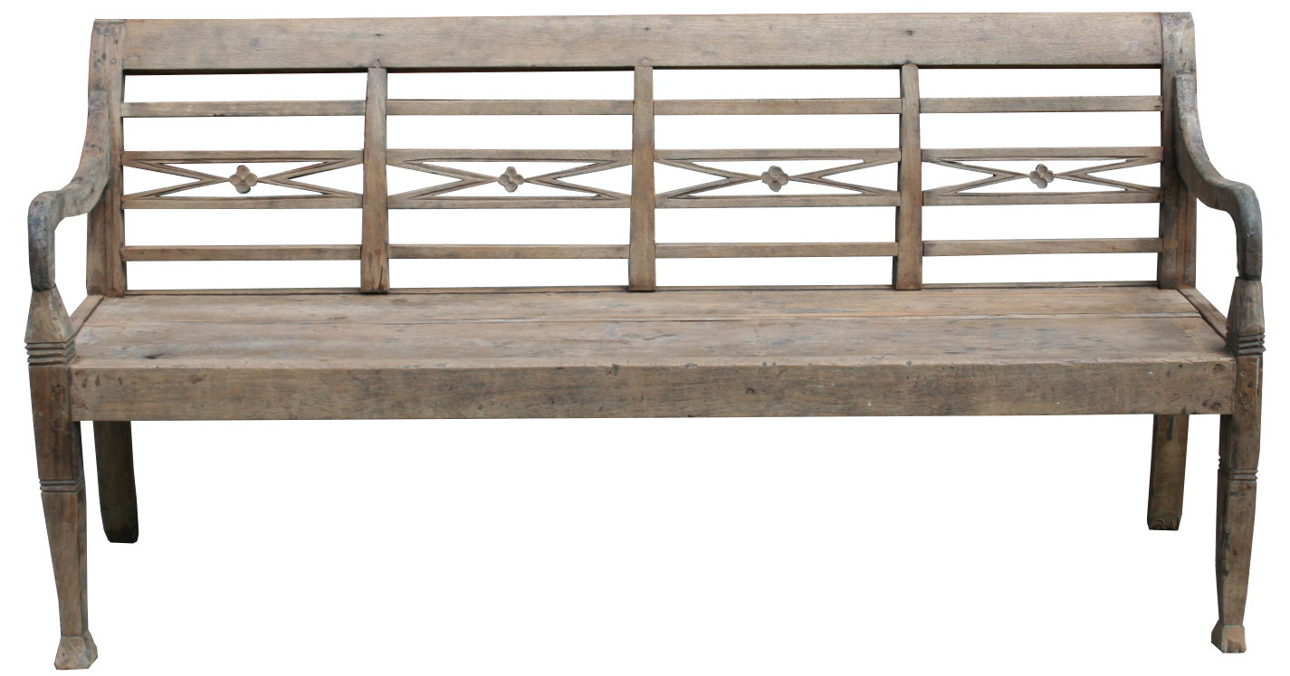 Teak Bank - Lounge Bank 198 cm - Gartenbank