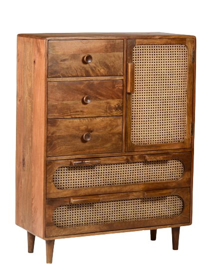 Kommode Anna 87 cm Mango Vintage Vertiko