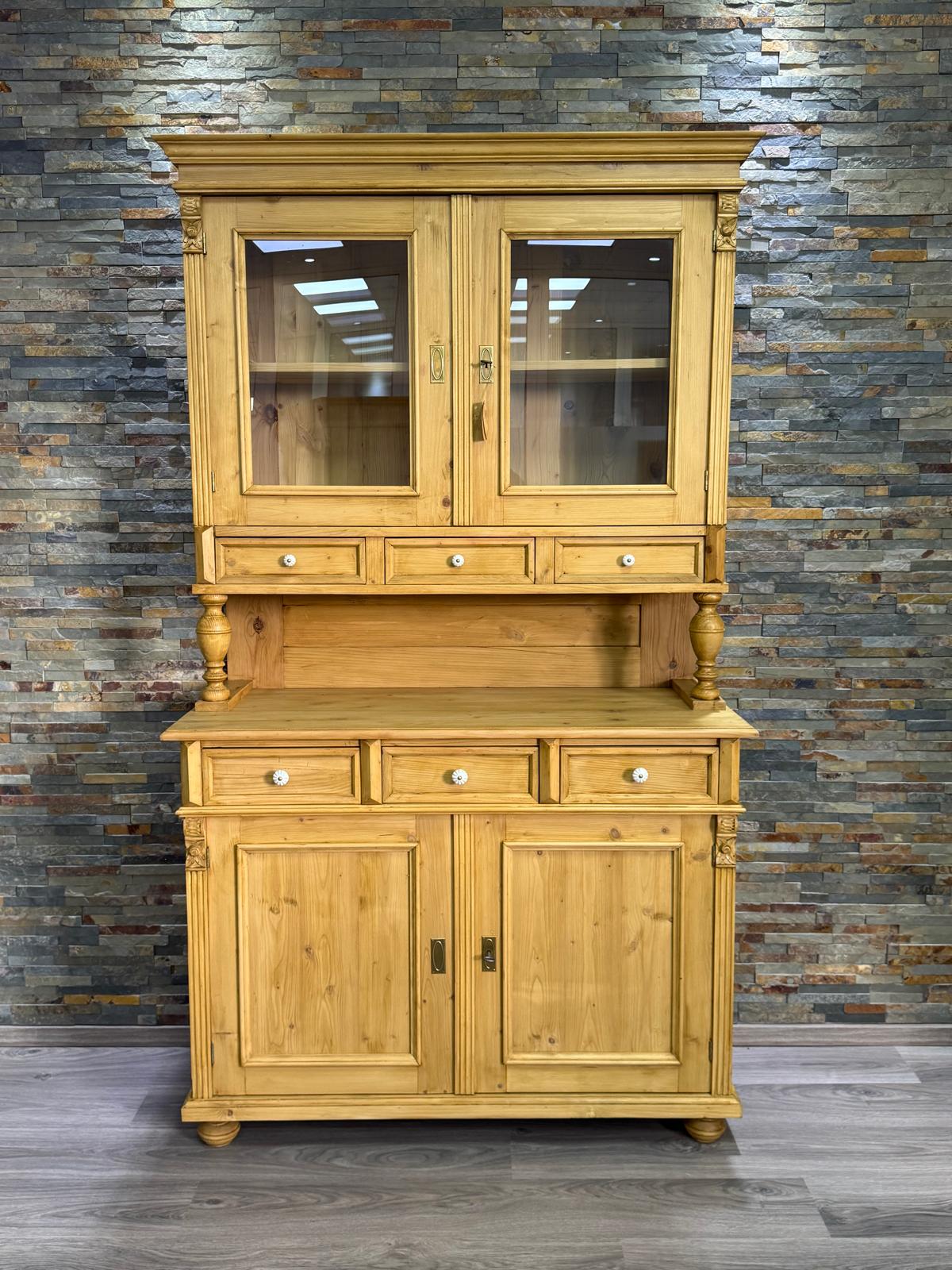 Küchenbuffet Schrank Weichholz Schrank im Landhaus Stil