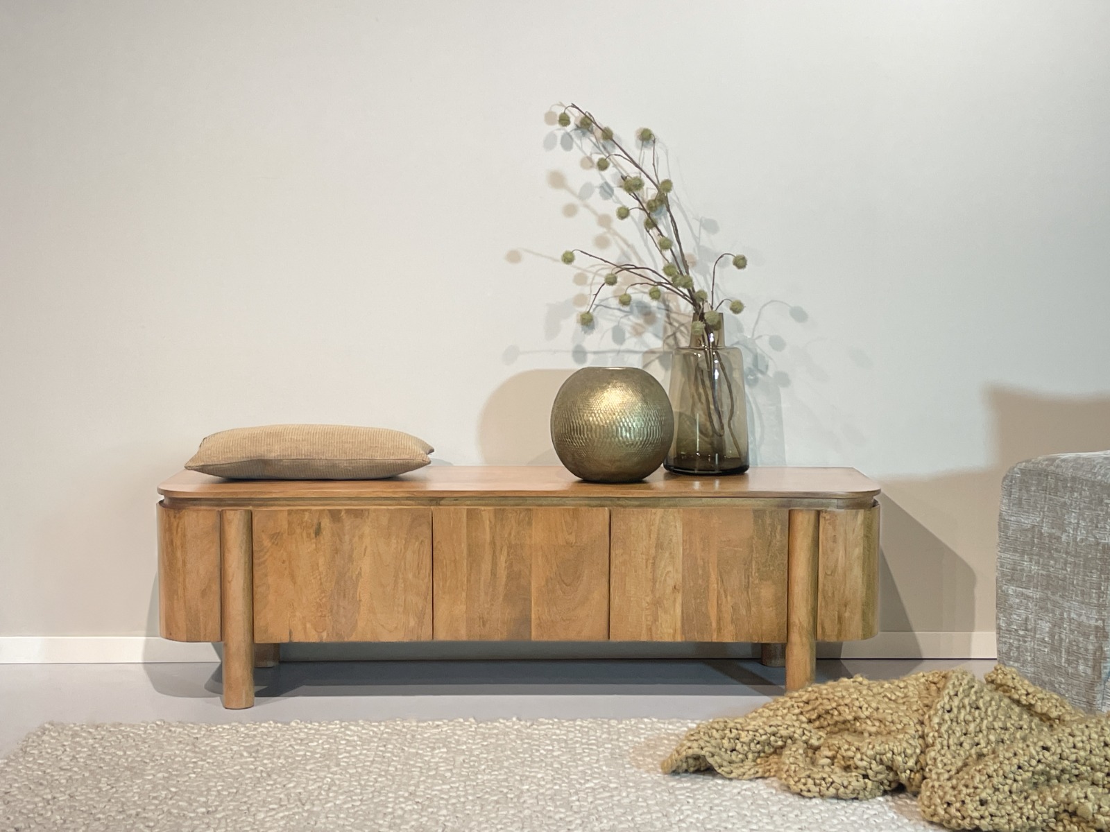 Sideboard TV Board Salano Kollektion 170 cm Mangoholz