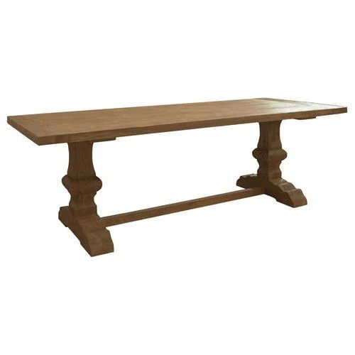 Gartentisch 200cm Provence Teak Klostertisch  - Teakmöbel