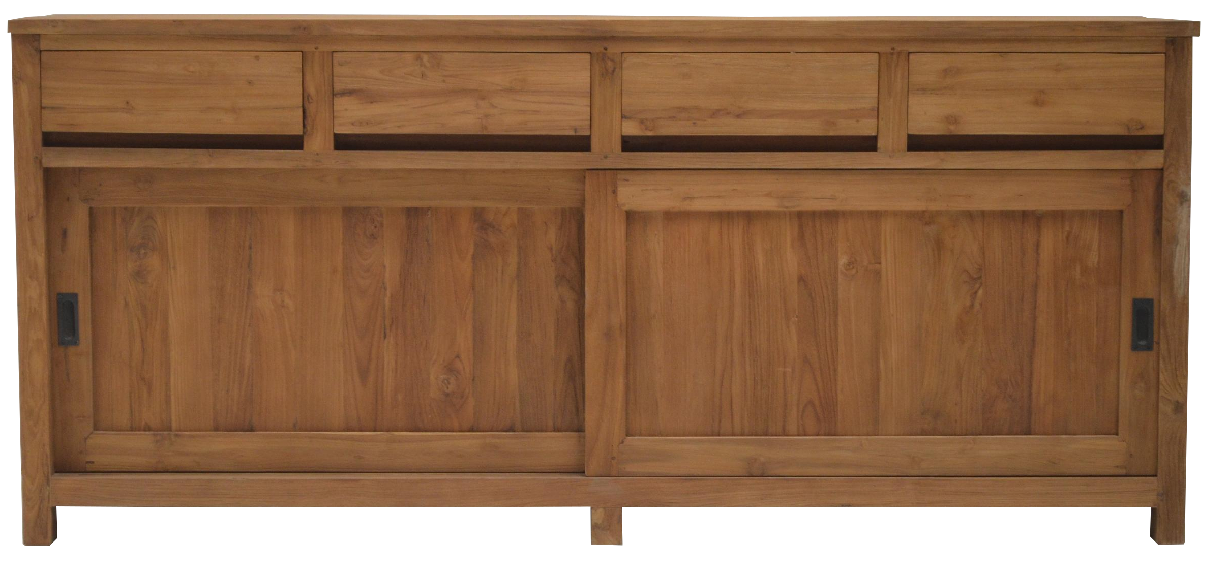 Sideboard Regensburg 200 cm Teak Anrichte Kommode