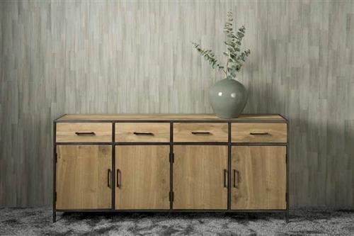 Luna Sideboard 200 cm Eichenholz Anrichte
