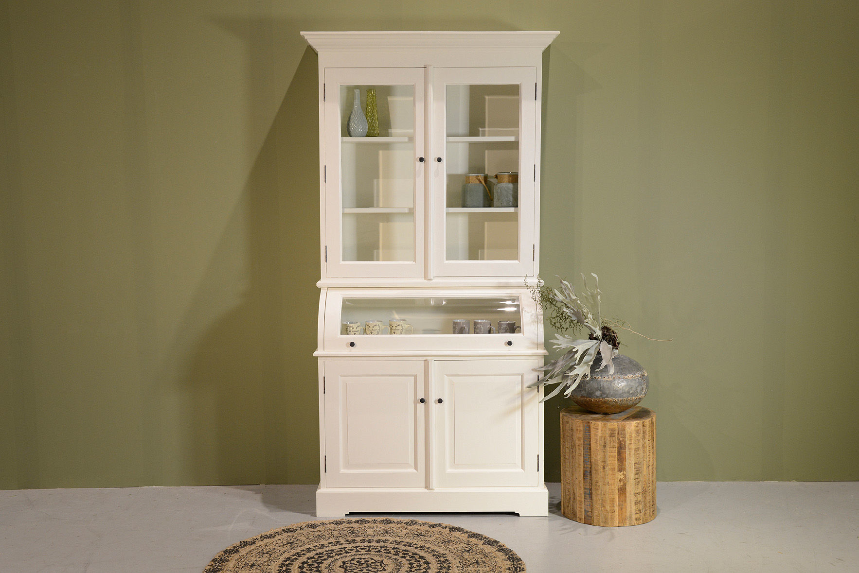 Buffet Schrank Berlin 100 cm weiß