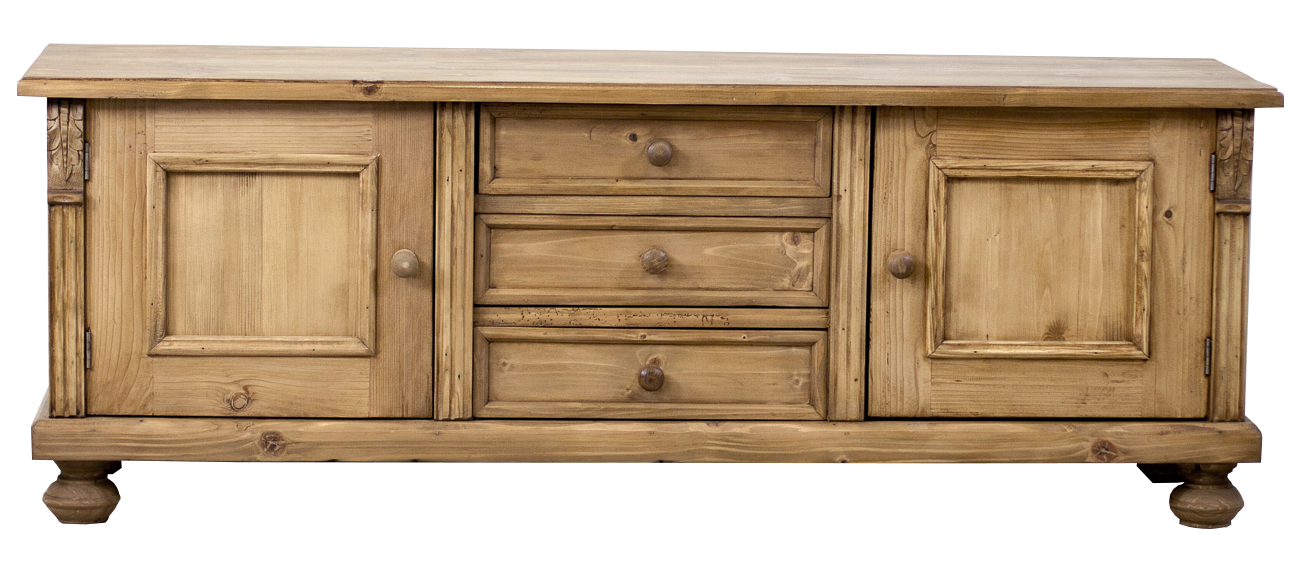 Lowboard TV Anrichte aus massivem Weichholz