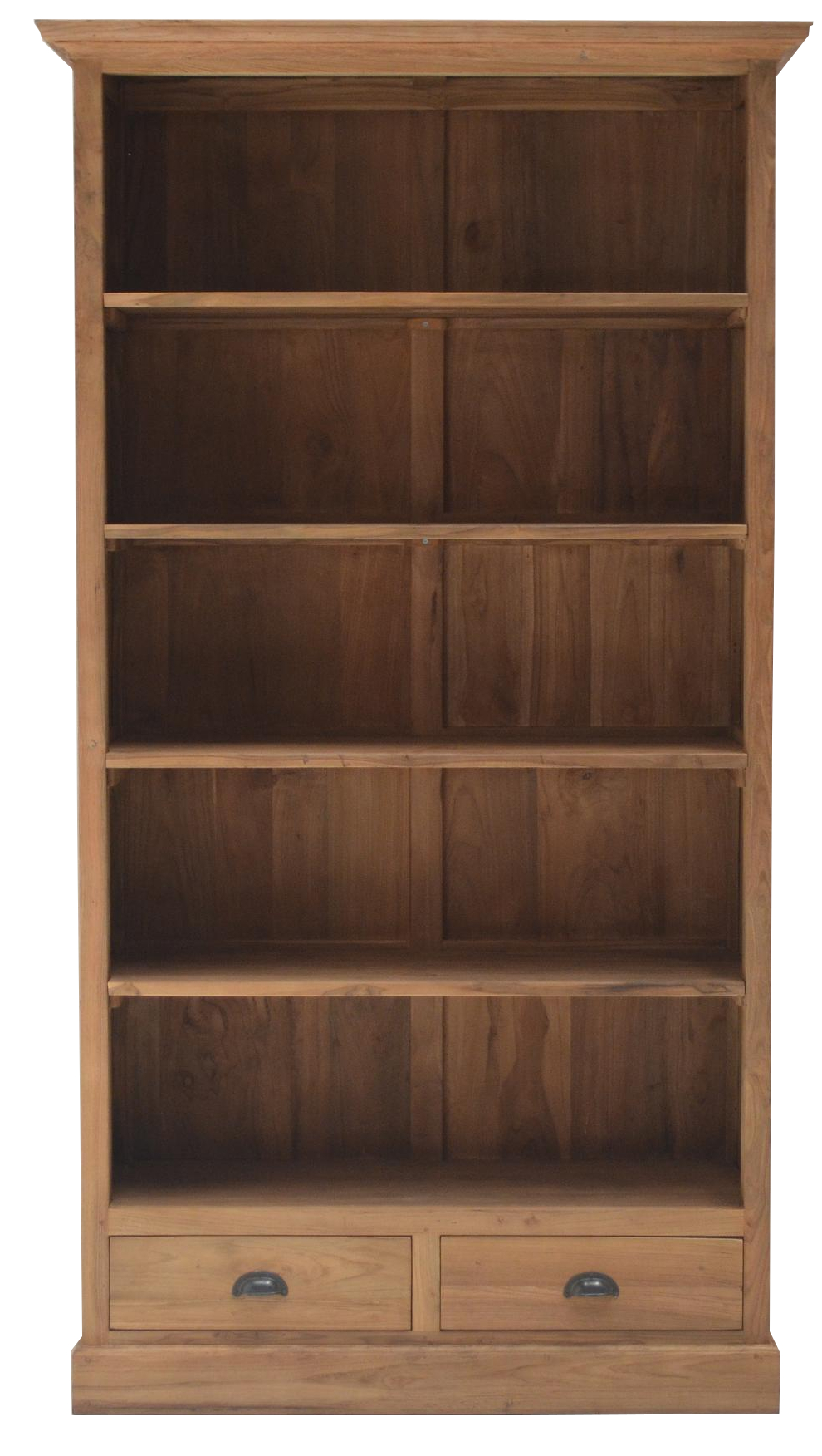 Teak Bücherregal Tolkien Teakholz massiv 100cm