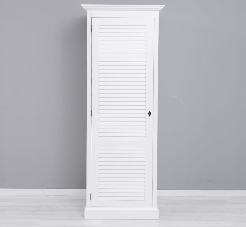 Landhaus Kleiderschrank 1-türig - 76cm Massivholz Schrank - verschiedene Varianten