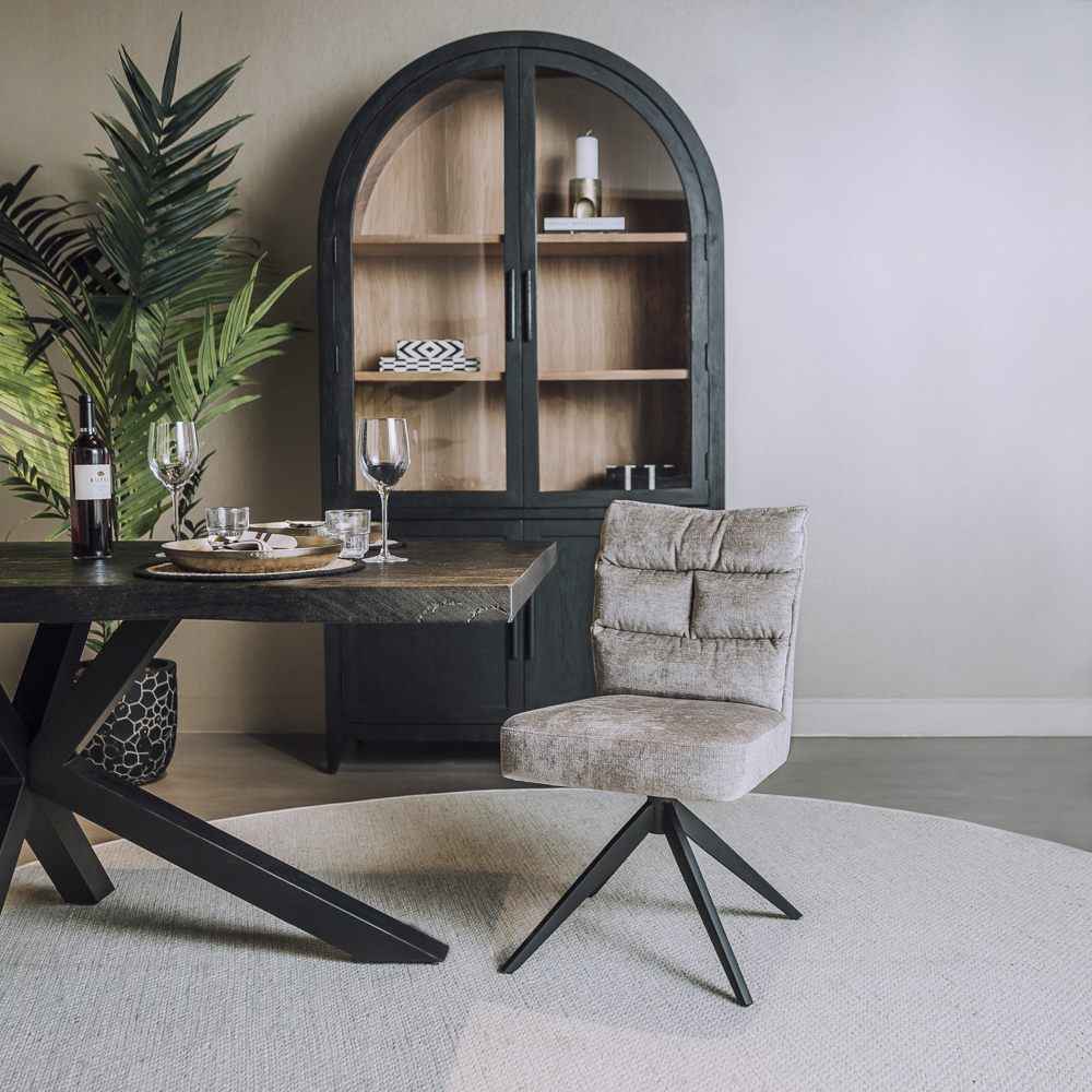 Esszimmerstuhl Rosora drehbarer Stuhl