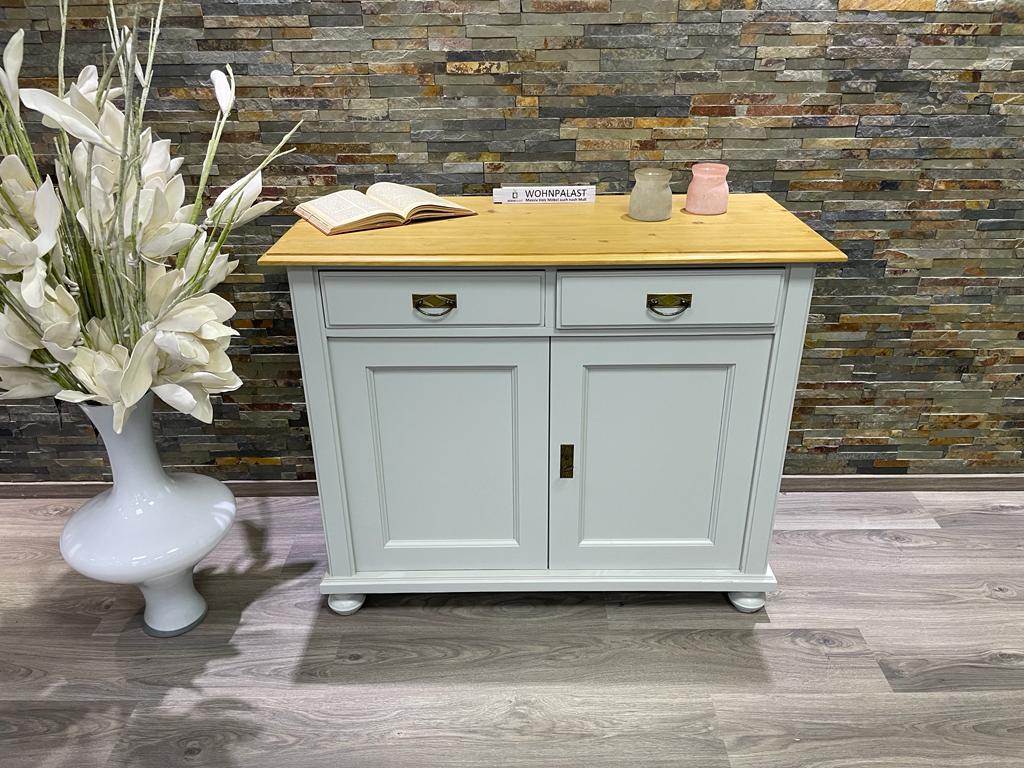 Landhaus Kommode 110 cm - Weichholz Kommode Anrichte