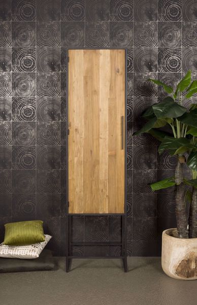 Felino Lagerschrank 60 cm Teakholz