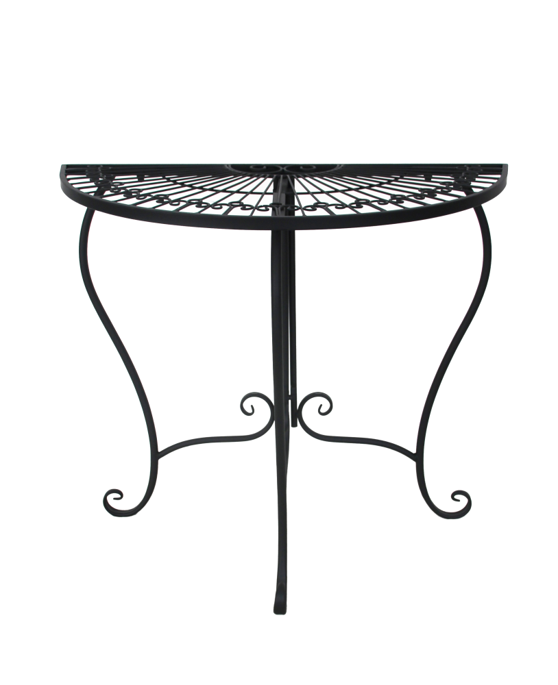 Tisch FAKO Eisen, halbrunder Wandtisch - Inneneinrichtung