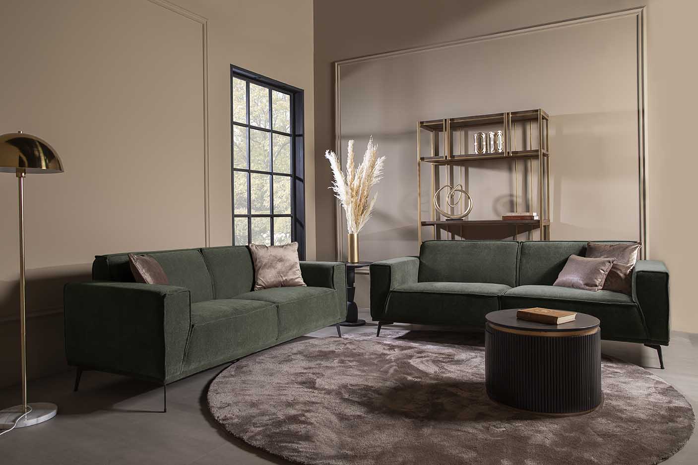 Sofa - Leeds - Loungesofa - 3 + 2,5 Sitzer in verschiedenen Farben - sofort lieferbar