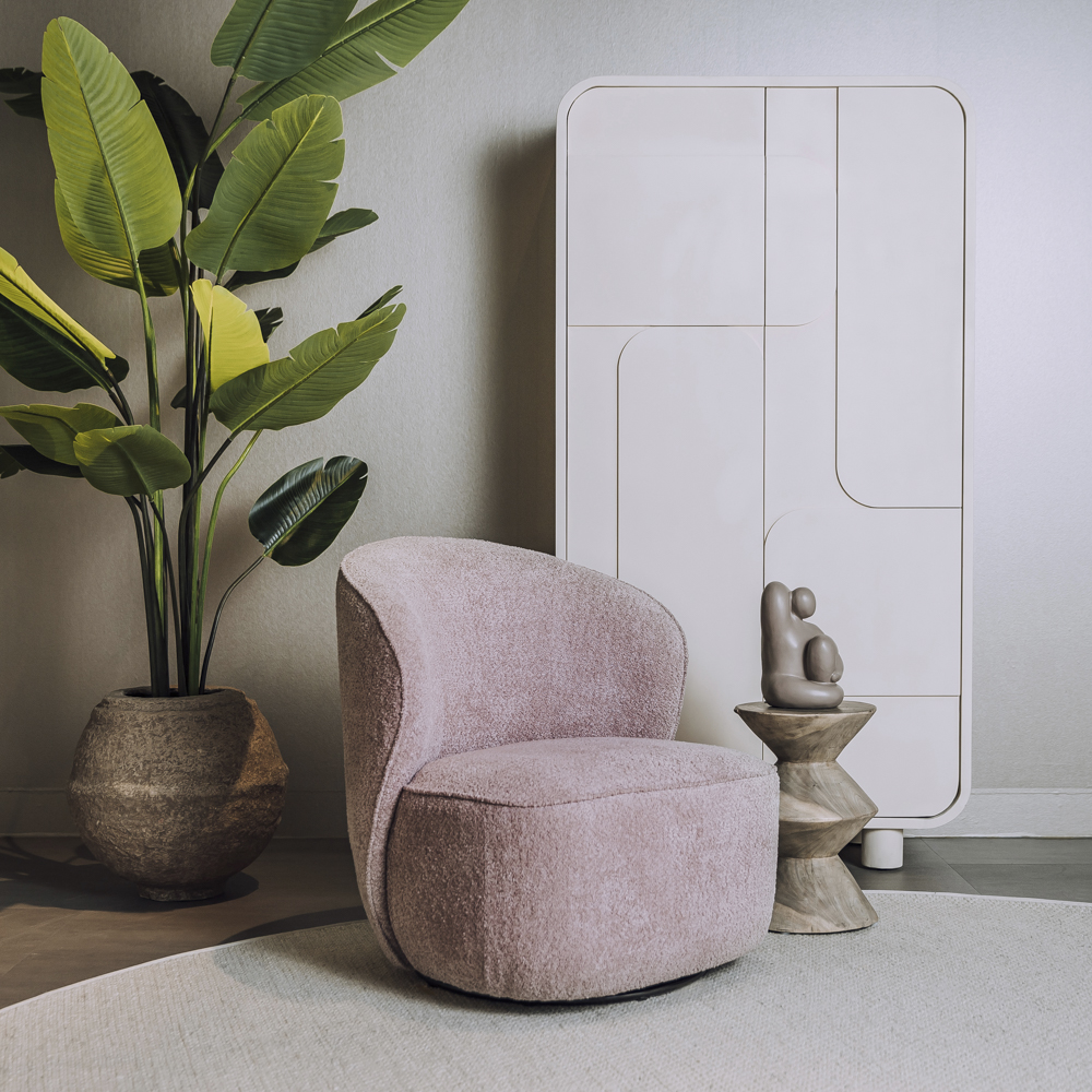 Belvi Lounge Sessel 360° drehbar