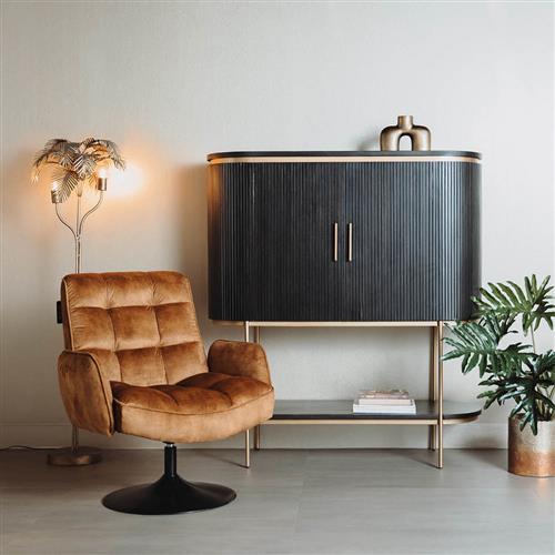 Tropea drehbarer Sessel -  Stuhl 180° drehbar in verschiedenen Farben