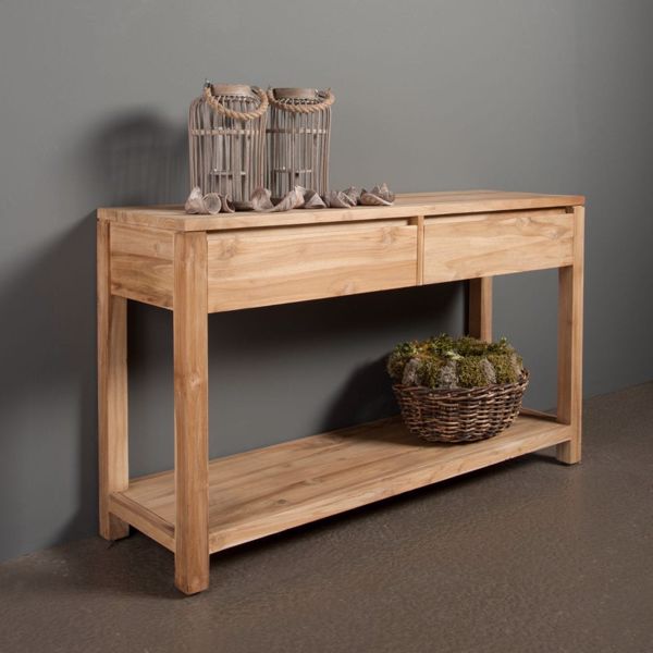 Losari Wandtisch Teakholz  130 cm