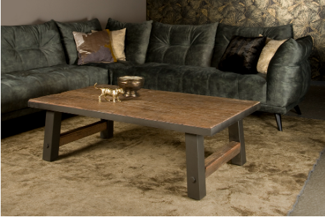 Nano Couchtisch Teakholz  135 cm