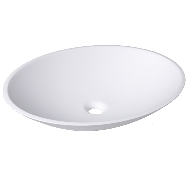 Ovales Waschbecken Ellipse im Landhausstil