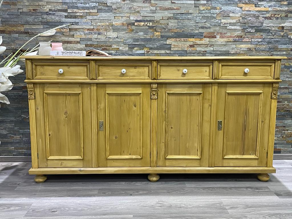 Landhaus Sideboard 180 cm - Gründerzeit Anrichte Weichholz