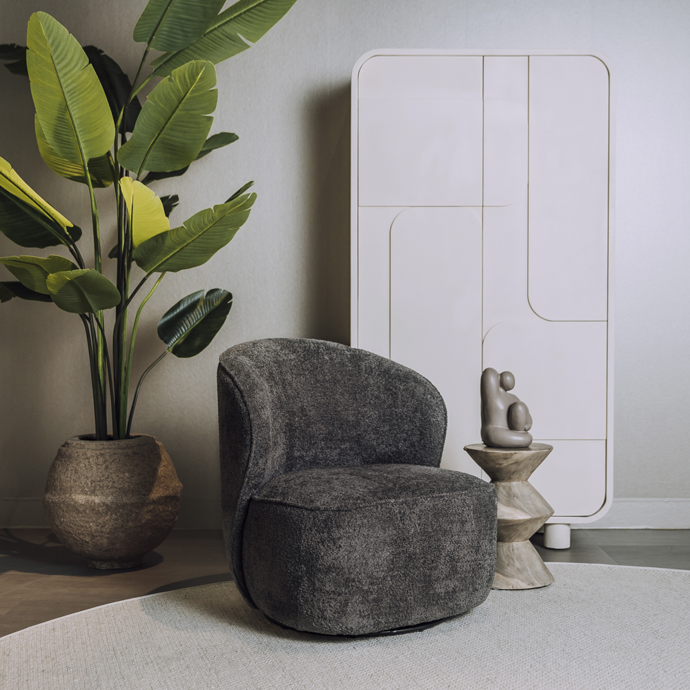 Belvi Lounge Sessel 360° drehbar